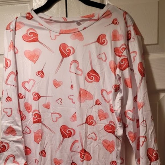 Heart Shirt, night shirt - Picture 1 of 2